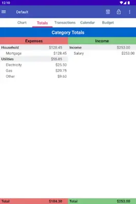 MoBill Budget android App screenshot 12