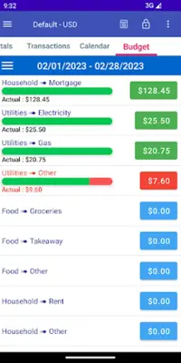 MoBill Budget android App screenshot 18